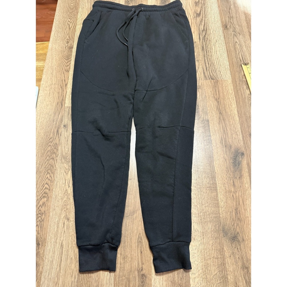 Legend Pants, Men's Size Medium, Black, Drawstring, Sweatpants 40" Length